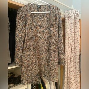 Roots open knit cardigan